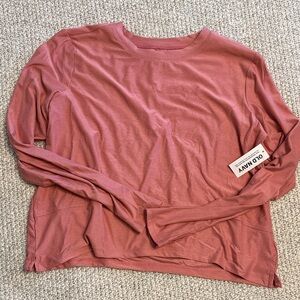 Old Navy Girl’s Dusty Rose Active Top